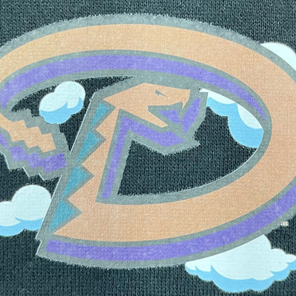 Black Arizona Diamondbacks Clouds New Era Hoodie