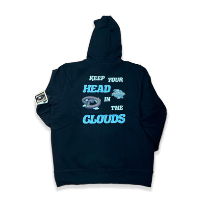 Black Arizona Diamondbacks Clouds New Era Hoodie