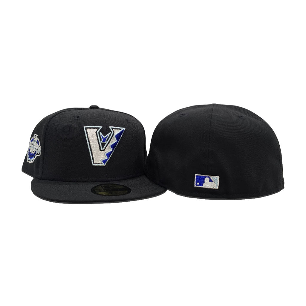 Black Upside Down Arizona Diamondbacks Gray Bottom 2001 World Series Side Patch New Era 59Fifty Fitted