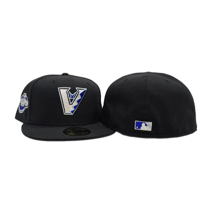 Black Upside Down Arizona Diamondbacks Gray Bottom 2001 World Series Side Patch New Era 59Fifty Fitted