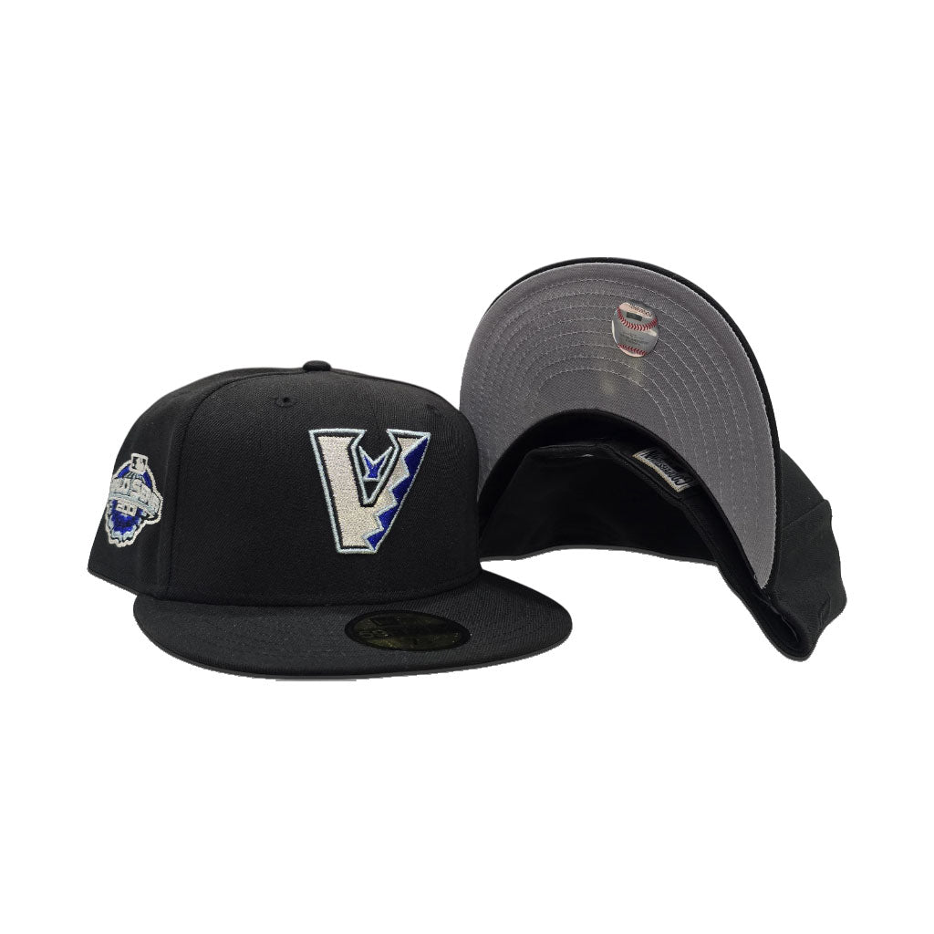 Black Upside Down Arizona Diamondbacks Gray Bottom 2001 World Series Side Patch New Era 59Fifty Fitted