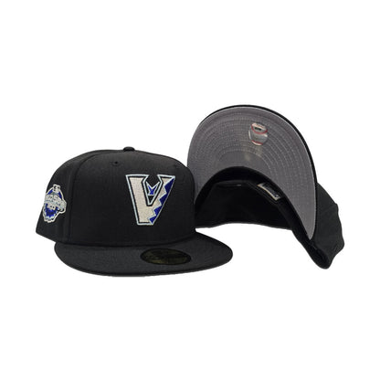 Black Upside Down Arizona Diamondbacks Gray Bottom 2001 World Series Side Patch New Era 59Fifty Fitted