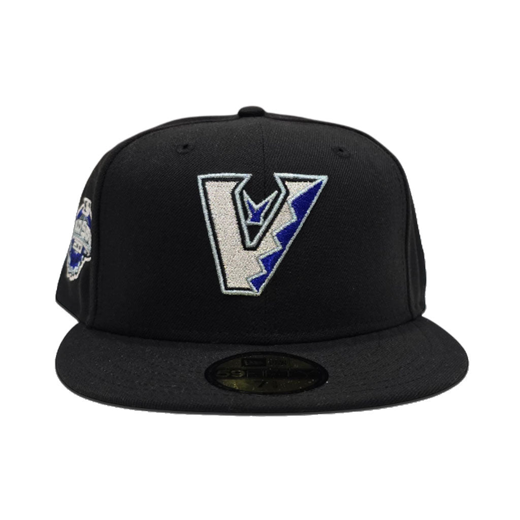 Black Upside Down Arizona Diamondbacks Gray Bottom 2001 World Series Side Patch New Era 59Fifty Fitted