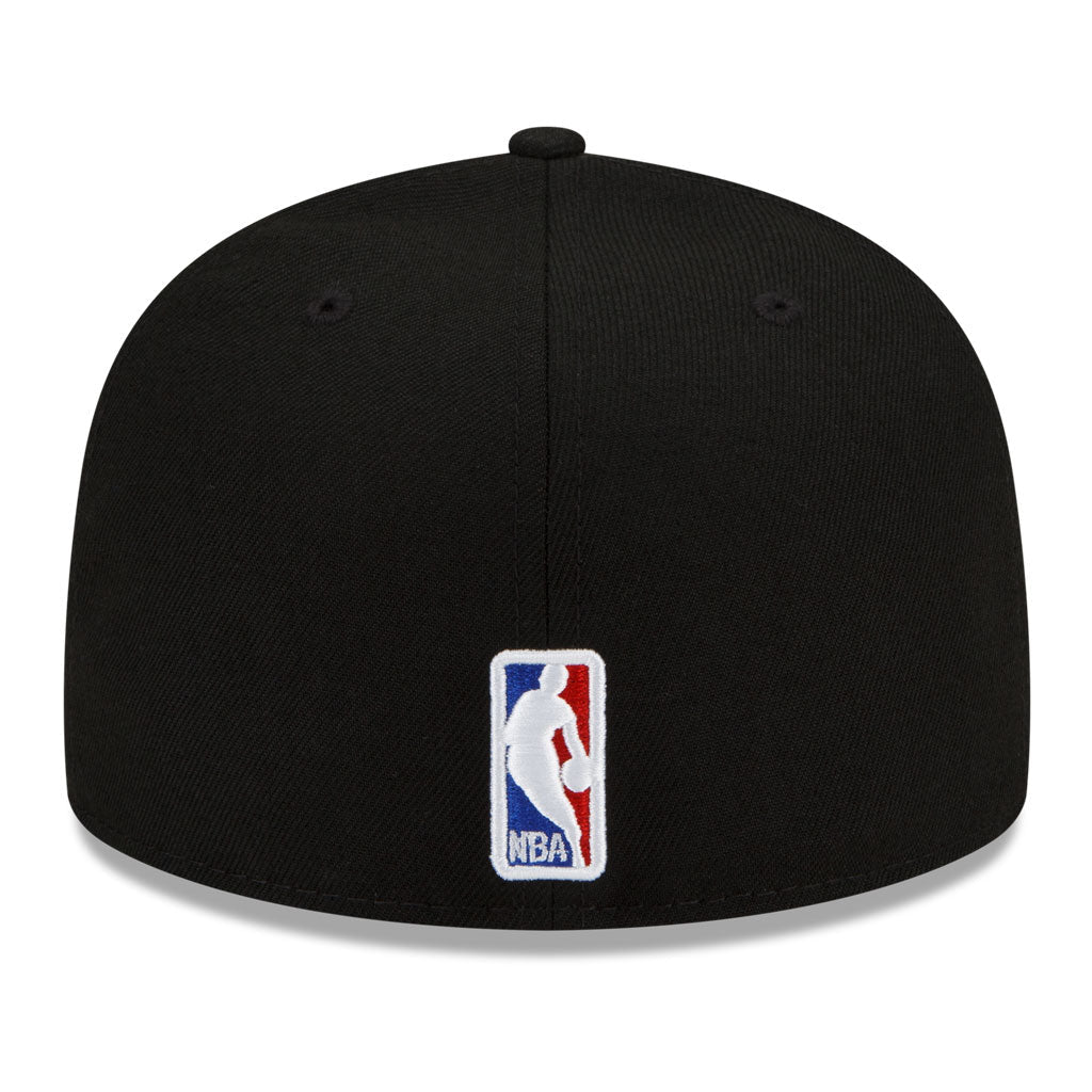 Black Brooklyn Nets Gray Bottom New Era X Just Don New Era 59FIFTY Fitted