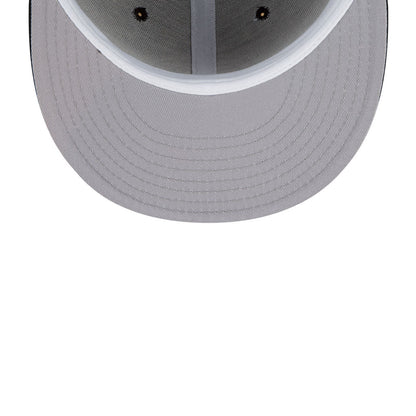 Black Brooklyn Nets Gray Bottom New Era X Just Don New Era 59FIFTY Fitted
