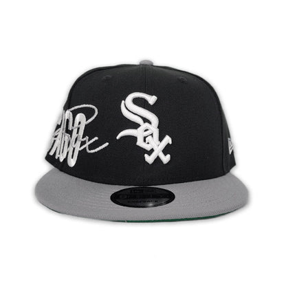 Black Chicago White Sox Green Bottom New Era 9Fifty Snapback