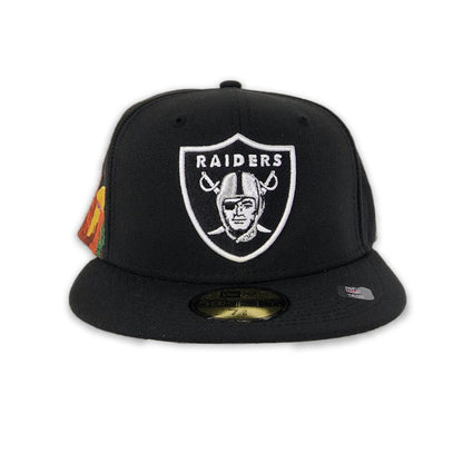 Black Las Vegas Raiders Cloud Icons New Era 59Fifty Fitted