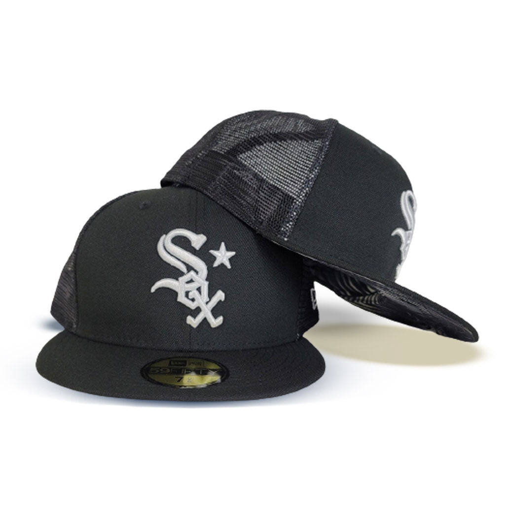 Black Mesh Chicago White Sox New Era 59FIFTY Fitted