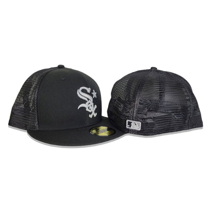 Black Mesh Chicago White Sox New Era 59FIFTY Fitted