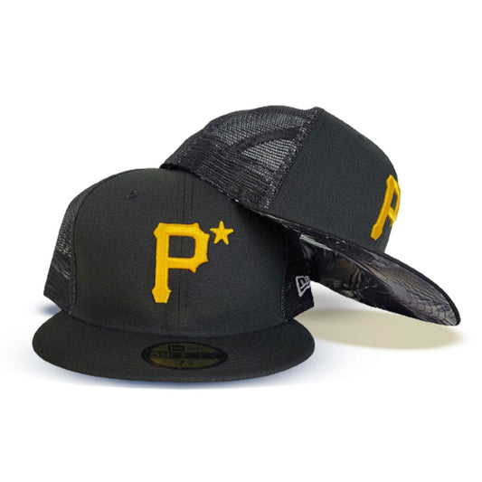 Black Mesh Pittsburgh Pirates New Era 59FIFTY Fitted