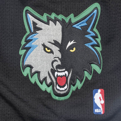 Black Minnesota Timberwolves Mitchell & Ness NBA Men's Authentic NBA Shorts
