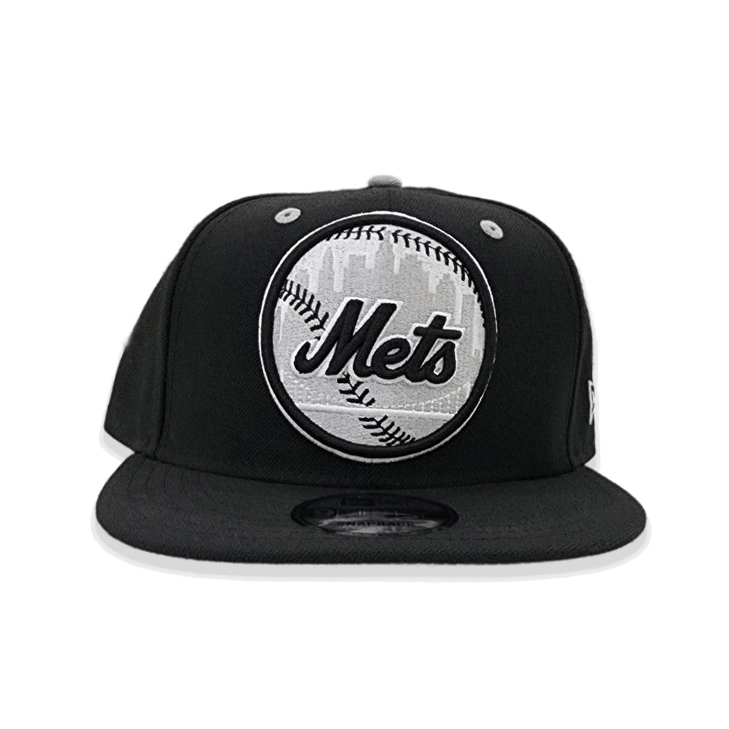 Black New York Mets Gray Bottom New Era 9fifty Snapback