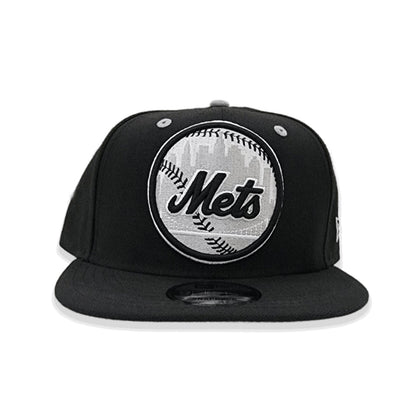 Black New York Mets Gray Bottom New Era 9fifty Snapback