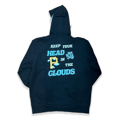 Black Pittsburgh Pirates Clouds New Era Hoodie