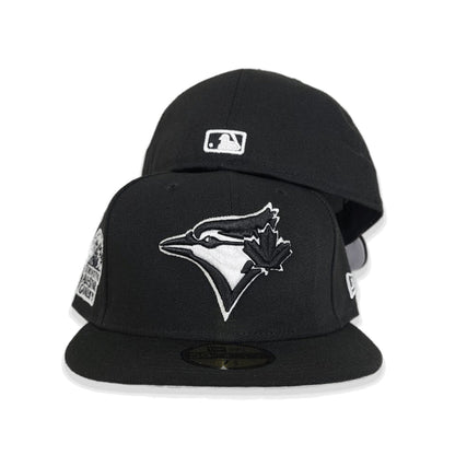 Black Toronto Blue Jays Gray Bottom 1991 All Star Game Side Patch New Era 59Fifty Fitted
