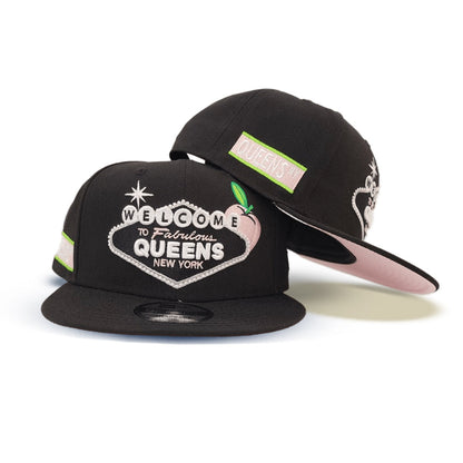 Black Welcome To Fabulous Queens Pink Bottom New Era 9Fifty Snapback