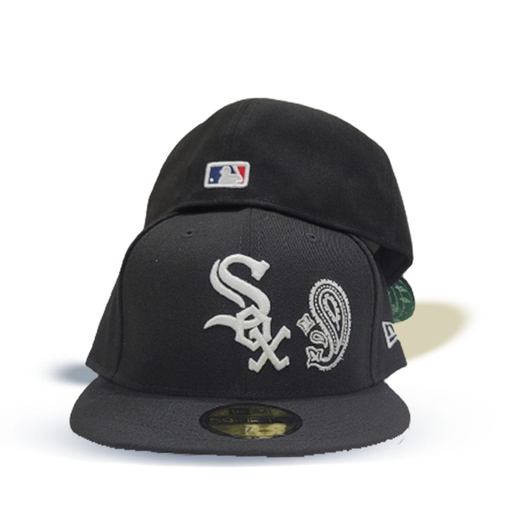 Black Chicago White Sox Patchwork Bottom New Era 59Fifty Fitted