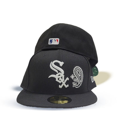 Black Chicago White Sox Patchwork Bottom New Era 59Fifty Fitted