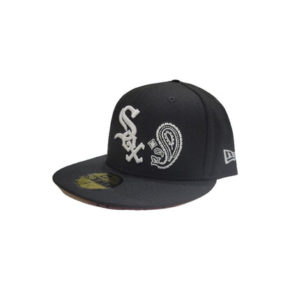 Black Chicago White Sox Patchwork Bottom New Era 59Fifty Fitted
