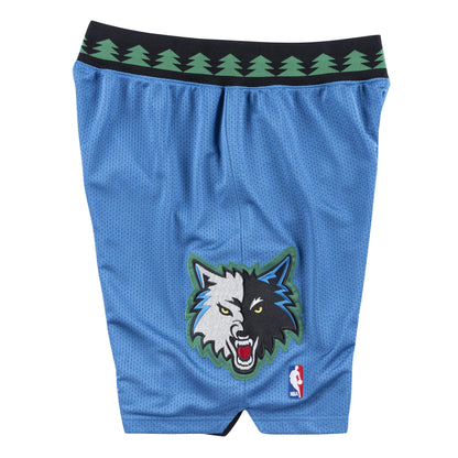 Blue Minnesota Timberwolves Mitchell & Ness NBA Men's Authentic NBA Shorts