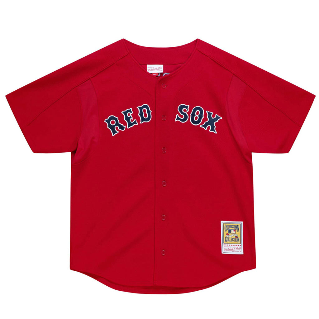 Boston Red Sox David Ortiz Mitchell & Ness 2004 Red Cooperstown Collection Mesh Batting Practice Jersey