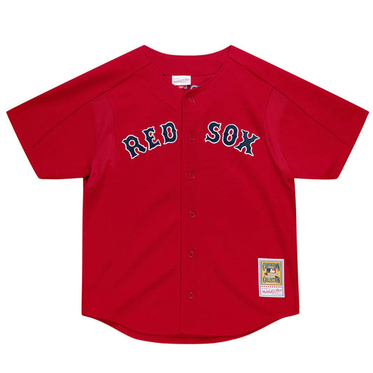Boston Red Sox David Ortiz Mitchell & Ness 2004 Red Cooperstown Collection Mesh Batting Practice Jersey