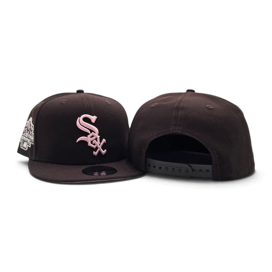 Brown Chicago White Sox Pink Bottom 2003 All Star Game Side Patch New Era 9Fifty Snapback