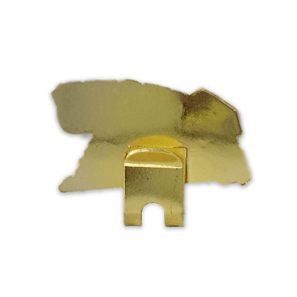 Buffalo Bison Gold Metal Blip