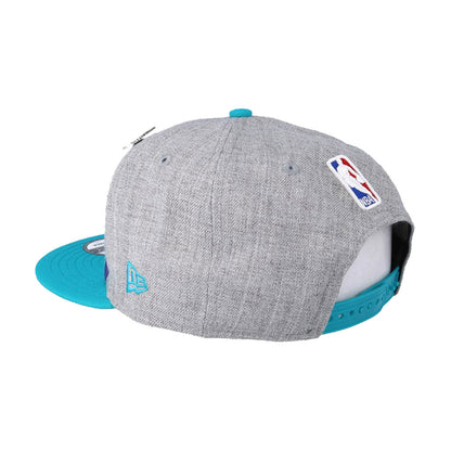 Charlotte Hornets New Era Heather Gray 2019 NBA Draft 9FIFTY Snapback Adjustable Hat
