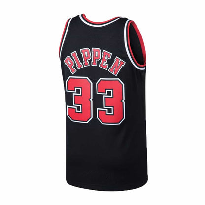 Chicago Bulls Scottie Pippen Mitchell & Ness Black 1997-98 Hardwood Classics Swingman Jersey