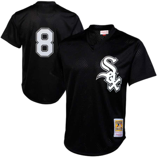 Chicago White Sox Bo Jackson Mitchell & Ness Black 1993 Authentic Batting Practice Jersey