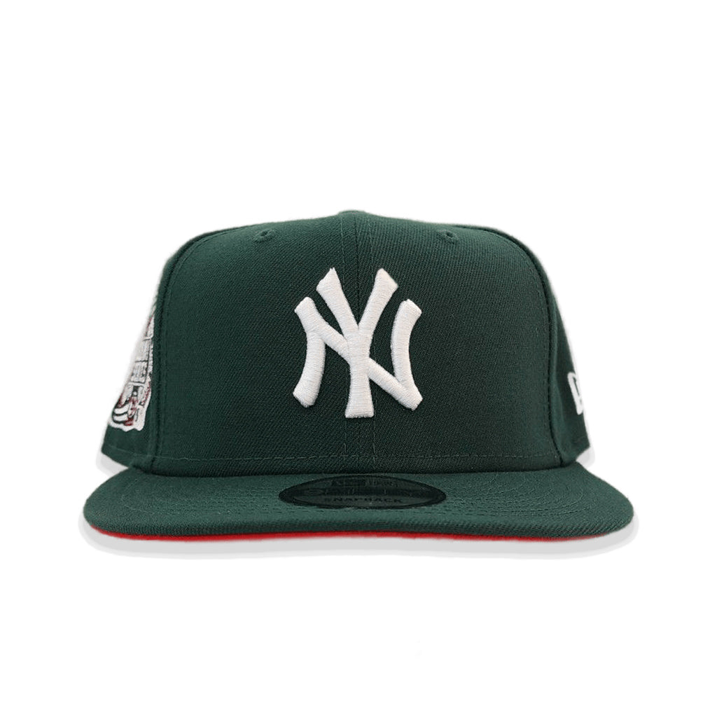 Dark Green New York Yankees Red Bottom 2000 Subway Series Side Patch New Era 9Fifty Snapback