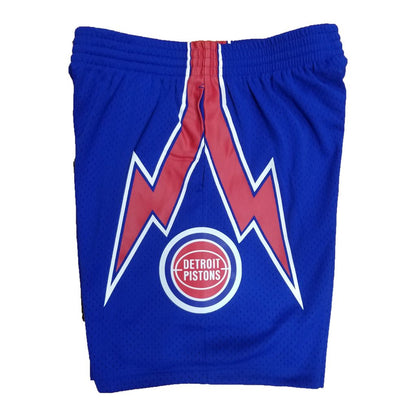 Detroit Pistons Mitchell & Ness Royal Blue Swingman Shorts