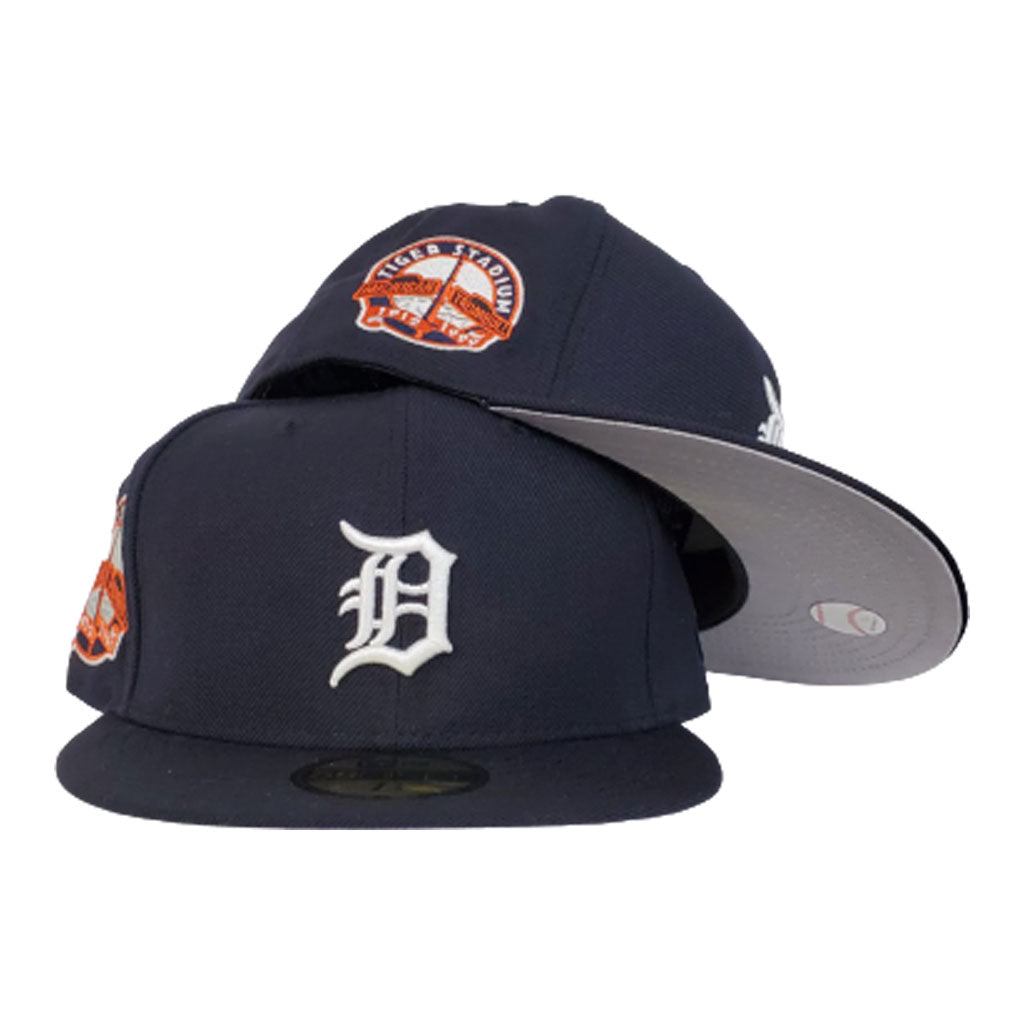 Detroit Tigers Stadium Side Patch Navy Blue New Era 59Fifty Fitted