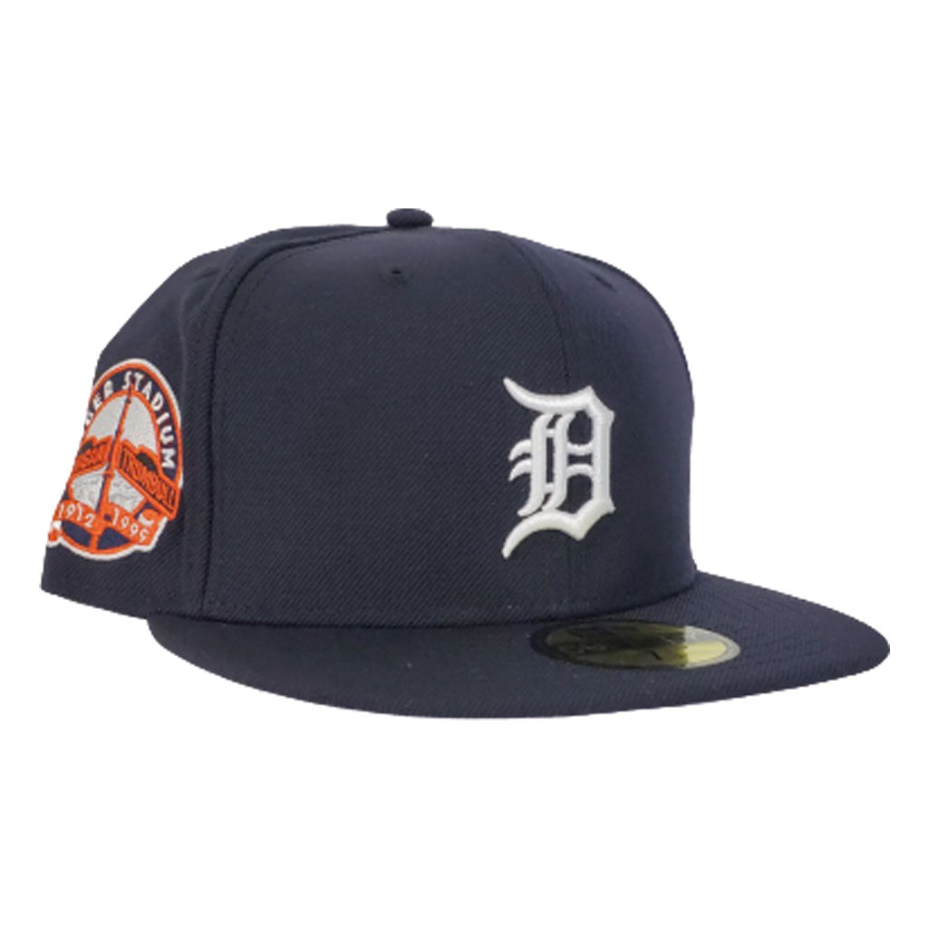 Detroit Tigers Stadium Side Patch Navy Blue New Era 59Fifty Fitted