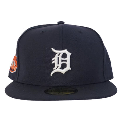Detroit Tigers Stadium Side Patch Navy Blue New Era 59Fifty Fitted
