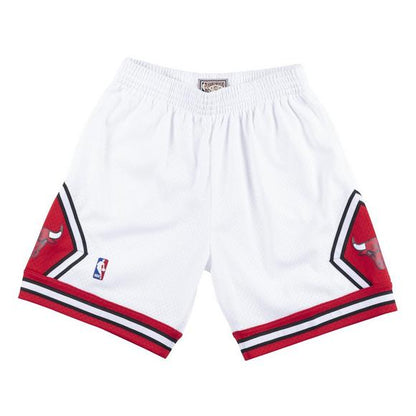 Mitchell & Ness White Chicago Bulls 1997-98 Swingman Shorts