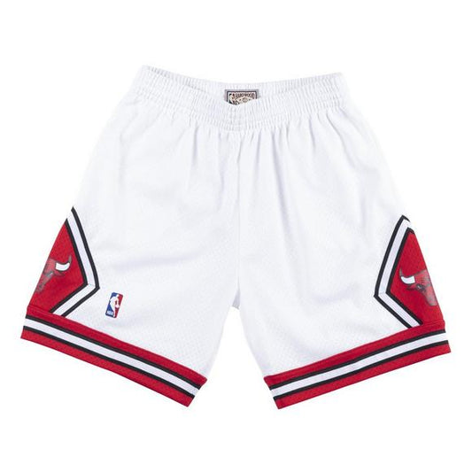 Mitchell & Ness White Chicago Bulls 1997-98 Swingman Shorts