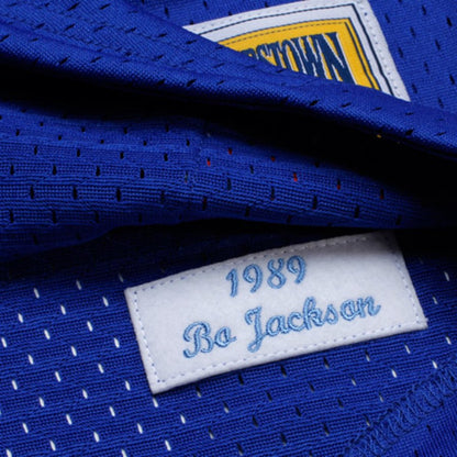 Kansas City Royals Bo Jackson Mitchell & Ness Royal 1989 Authentic Batting Mesh Practice Jersey