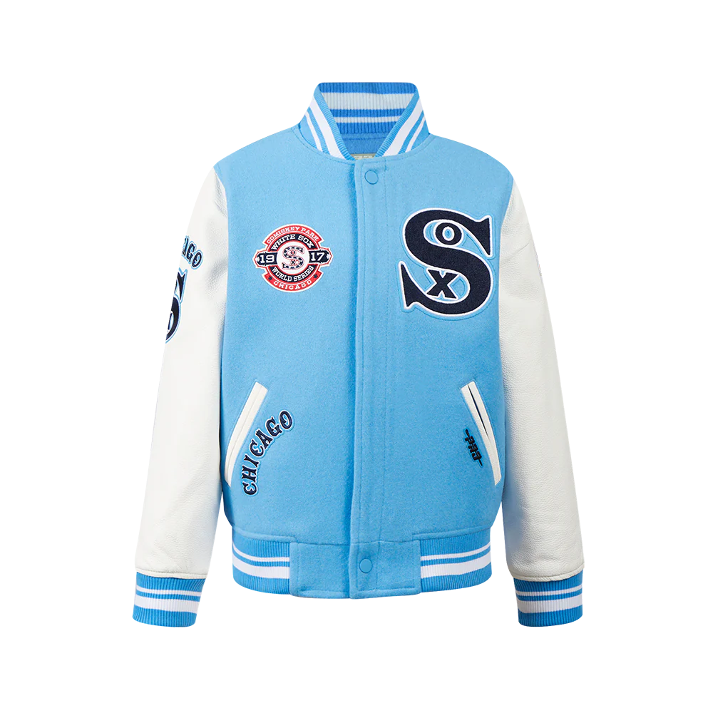 Sky Blue Chicago White Sox Pro Standard Big Kids Varsity Jacket