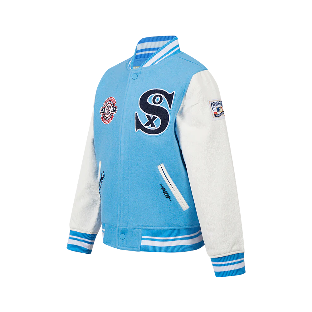 Sky Blue Chicago White Sox Pro Standard Big Kids Varsity Jacket