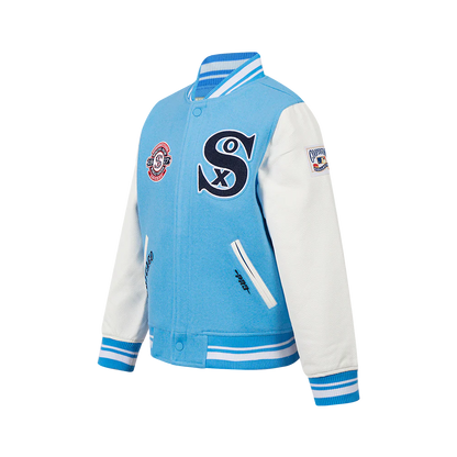 Sky Blue Chicago White Sox Pro Standard Big Kids Varsity Jacket