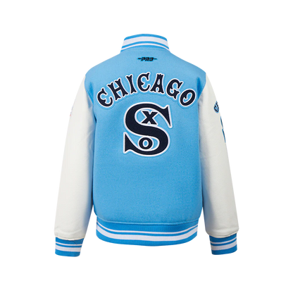 Sky Blue Chicago White Sox Pro Standard Big Kids Varsity Jacket