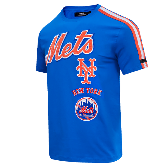 Royal Blue New York Mets Retro Classic SJ Striped T-Shirt