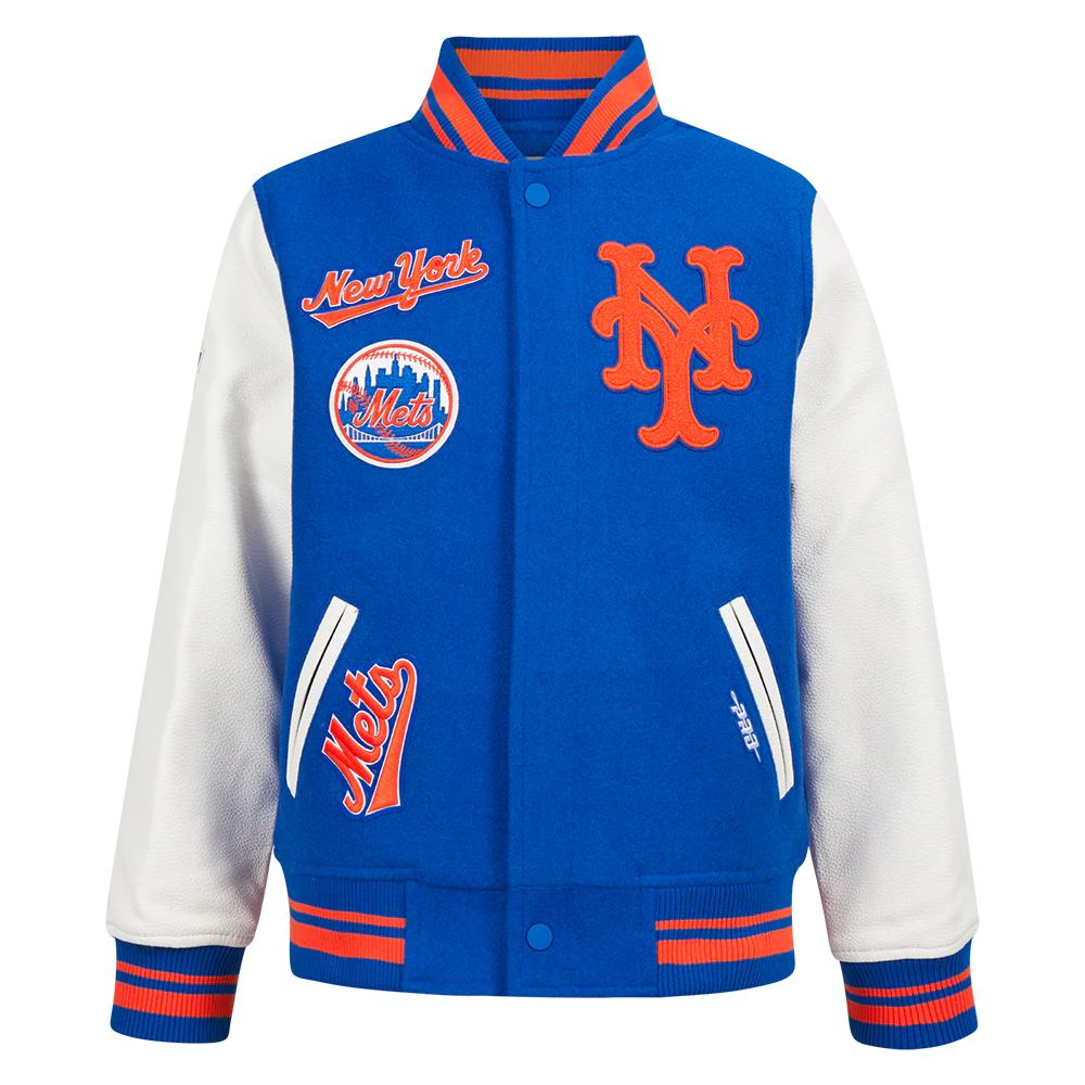 Royal Blue New York Mets Pro Standard Kids Varsity Jacket