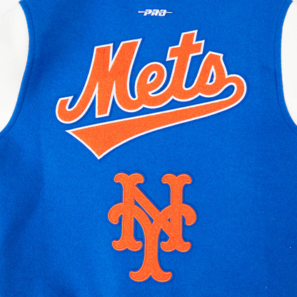 Royal Blue New York Mets Pro Standard Kids Varsity Jacket
