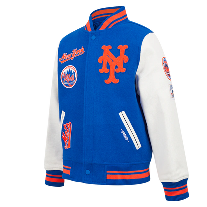Royal Blue New York Mets Pro Standard Kids Varsity Jacket