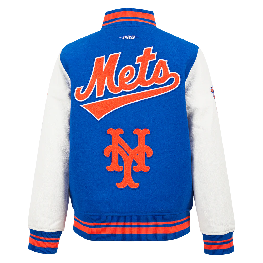Royal Blue New York Mets Pro Standard Kids Varsity Jacket