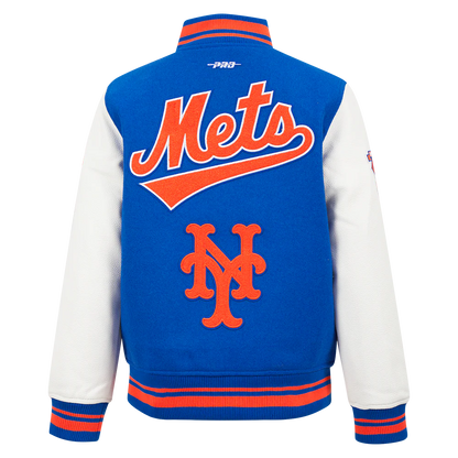 Royal Blue New York Mets Pro Standard Kids Varsity Jacket
