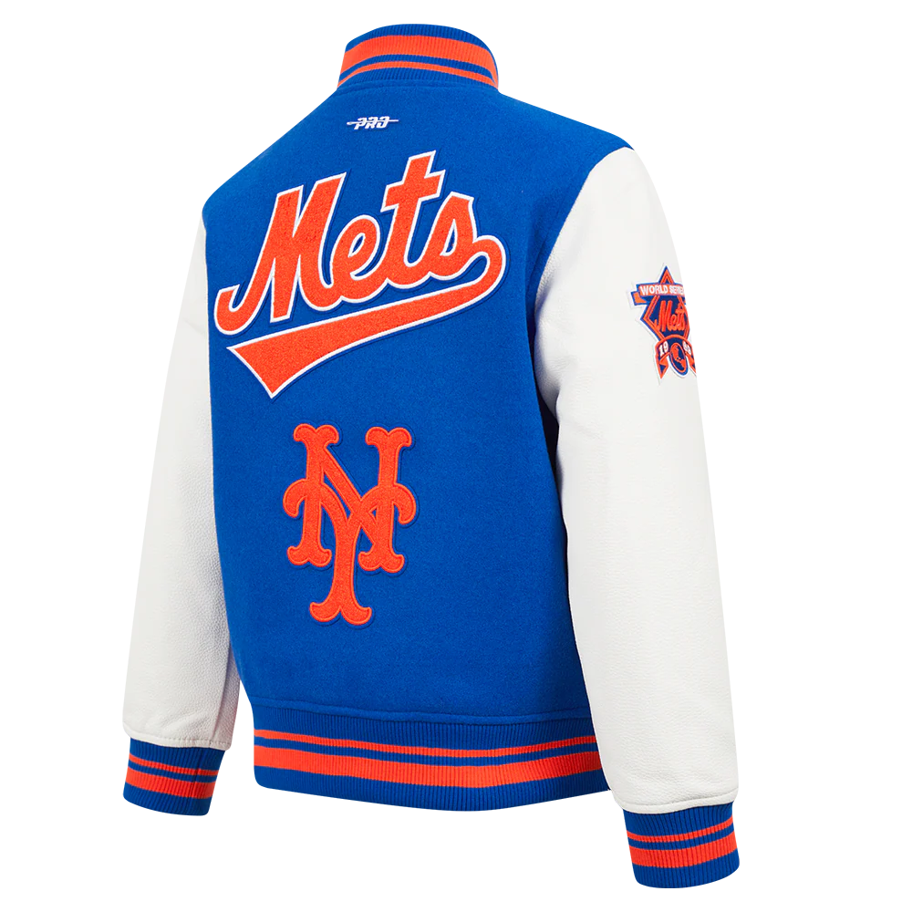 Royal Blue New York Mets Pro Standard Kids Varsity Jacket
